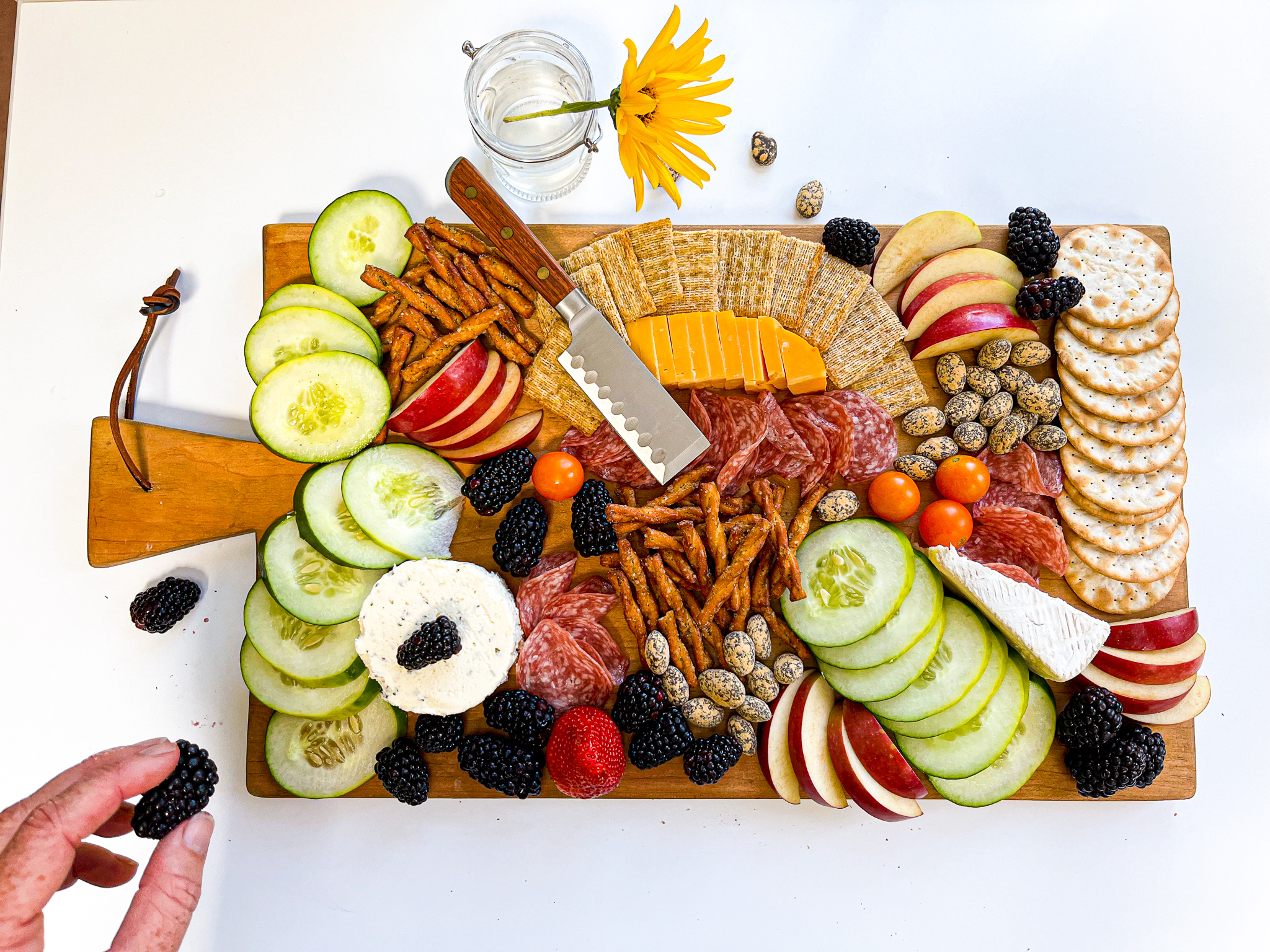 Table long charcuterie board on butcher paper  Healthy recipes easy  snacks, Charcuterie inspiration, Charcuterie recipes