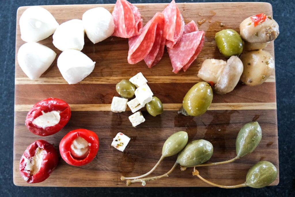 Antipasto vs Charcuterie: Typical Italian Ingredients found during the antipasto course