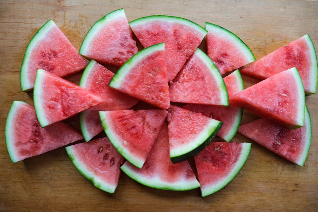 Fruit for Charcuterie Board: Watermelon