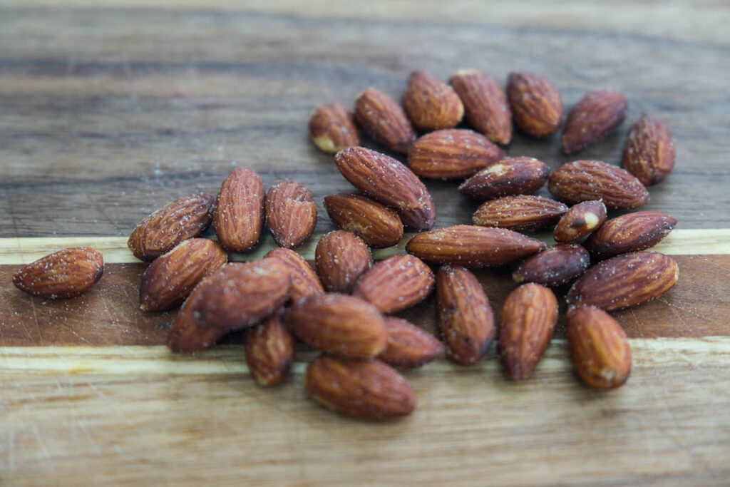 Best nuts for charcuterie board: Almonds