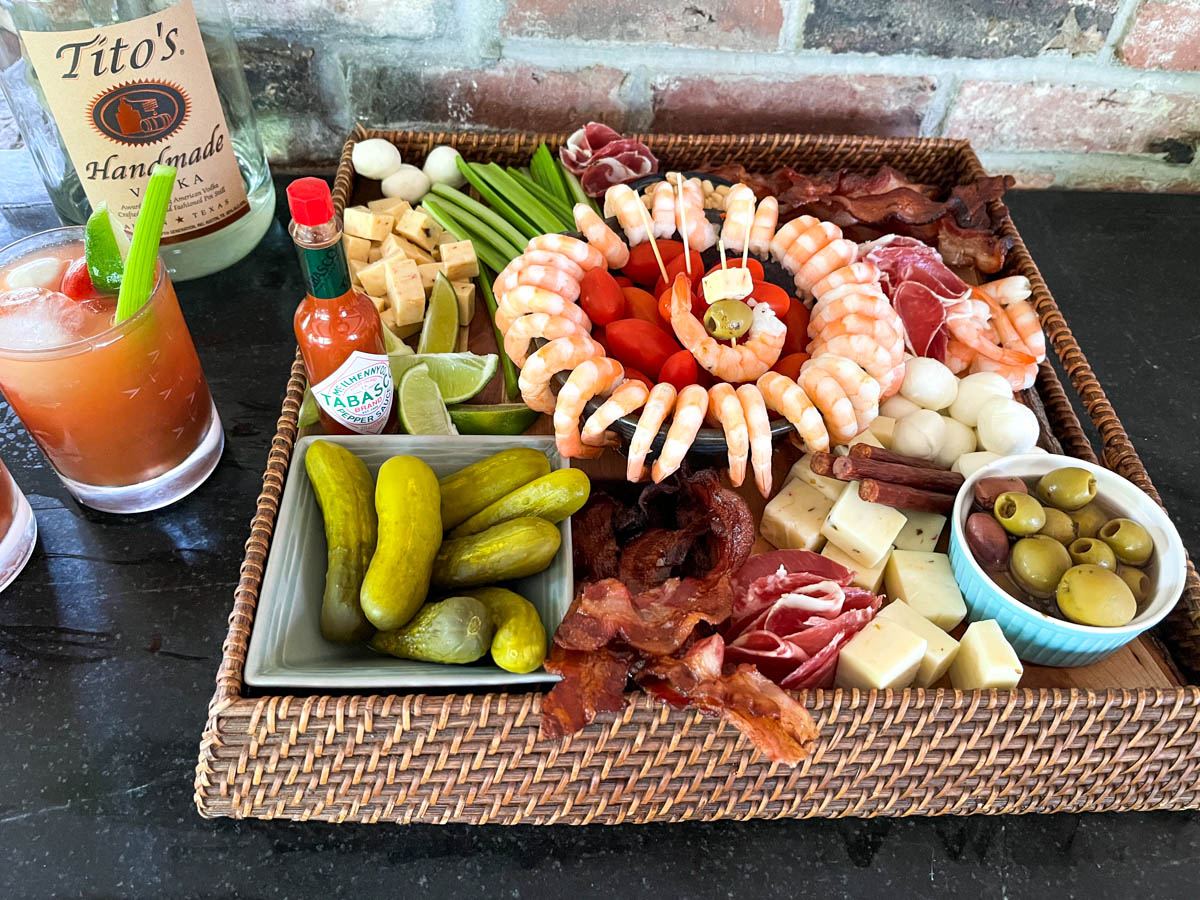 How to Make a Bloody Mary Charcuterie Board - Amazing Charcuterie Boards
