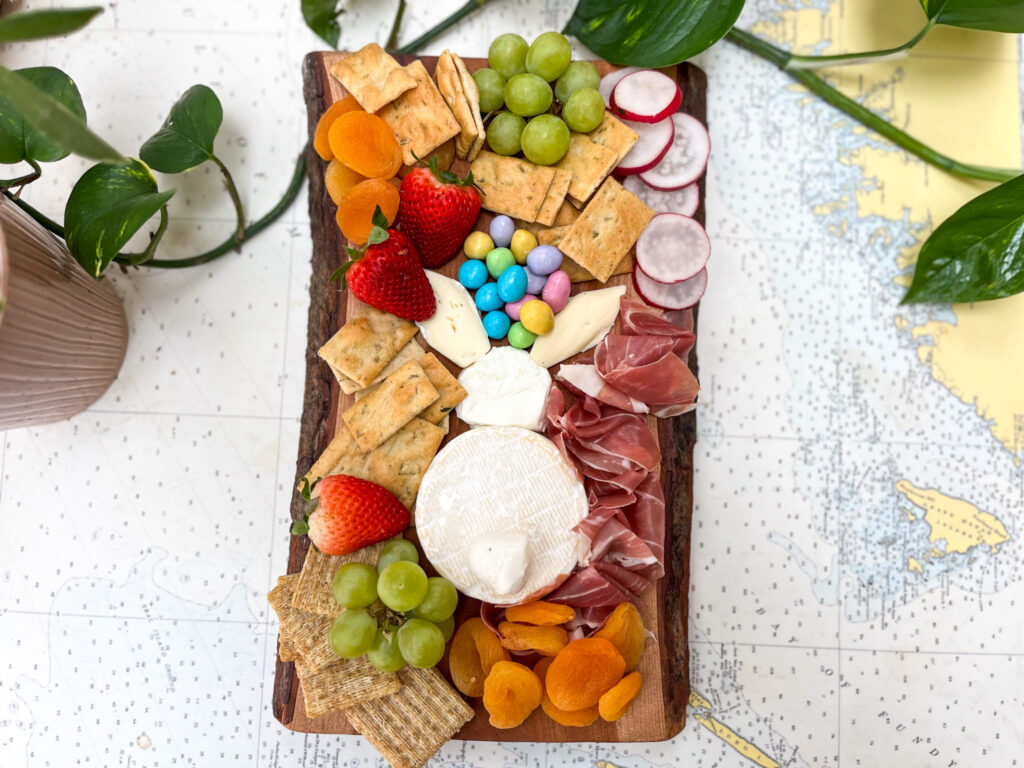Easter Bunny Charcuterie Board