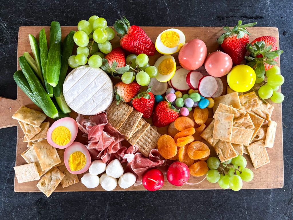 Easter Cheese Board