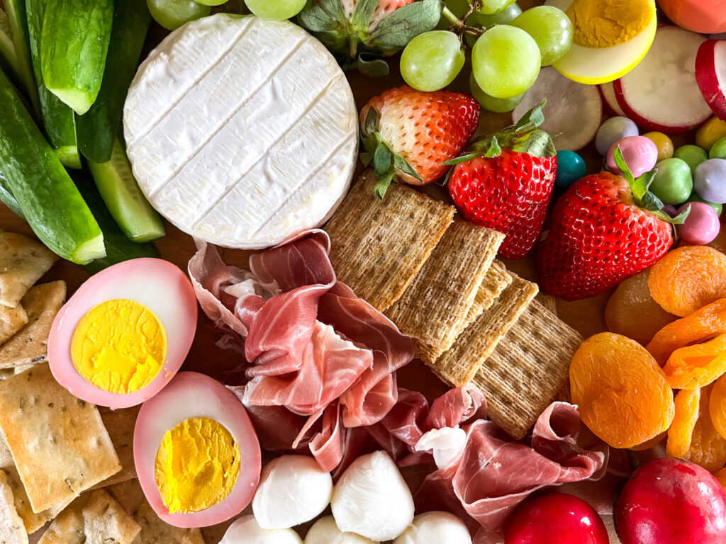 Easter Cheese Board