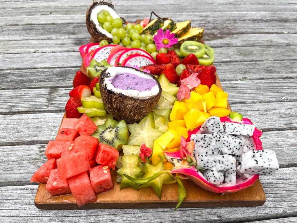 Tropical Charcuterie Board