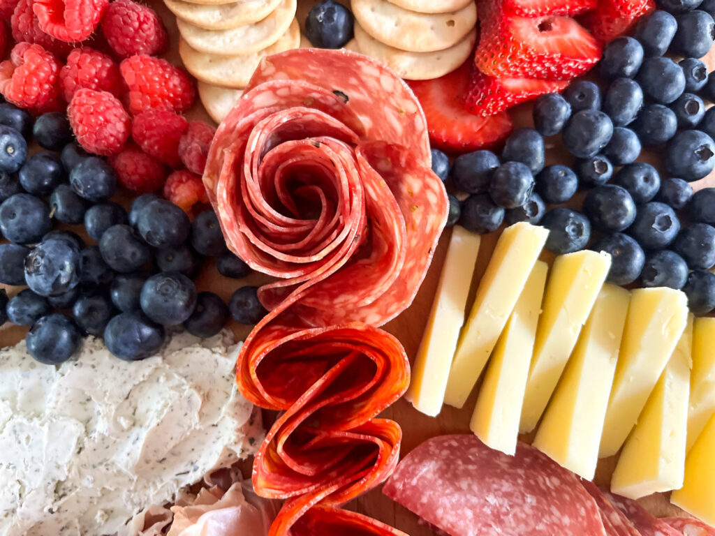 Fireworks Charcuterie Board