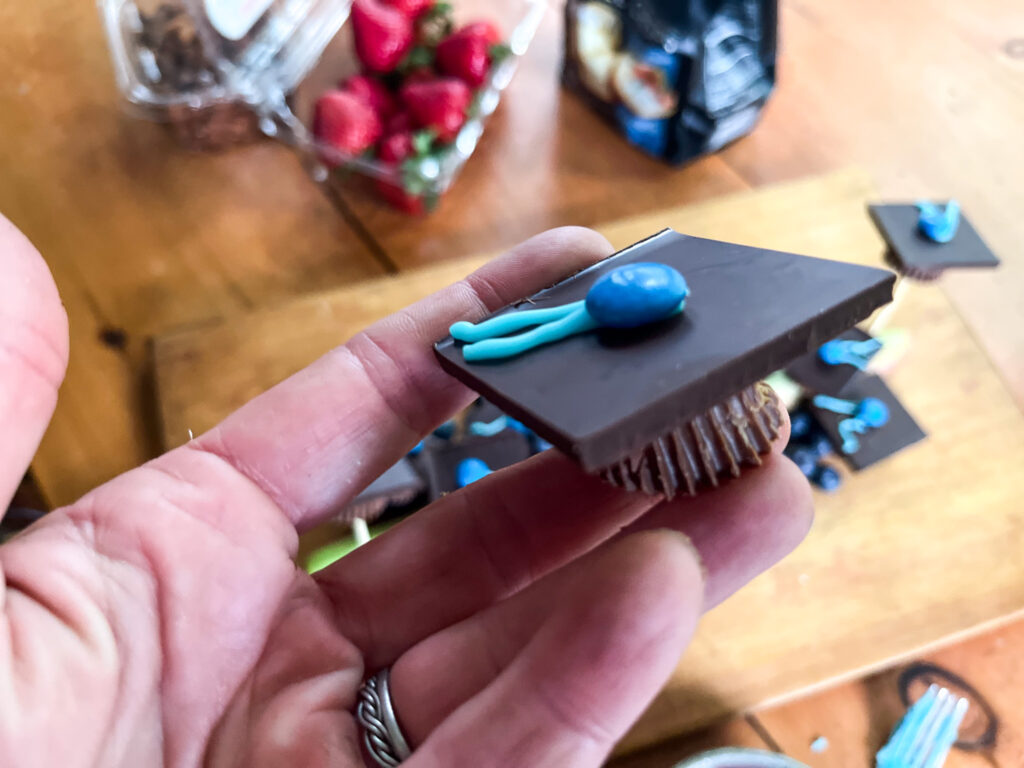 Graduation Hat Charcuterie Board