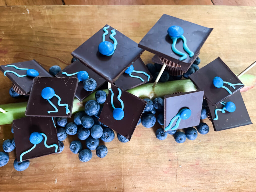 Graduation Hat Charcuterie Board