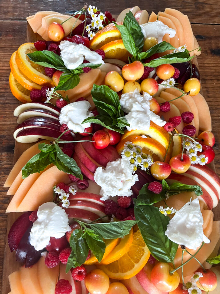 Fruit Board with Burrata
