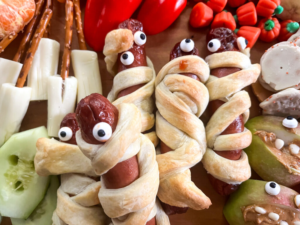 Halloween Snacks Charcuterie Board