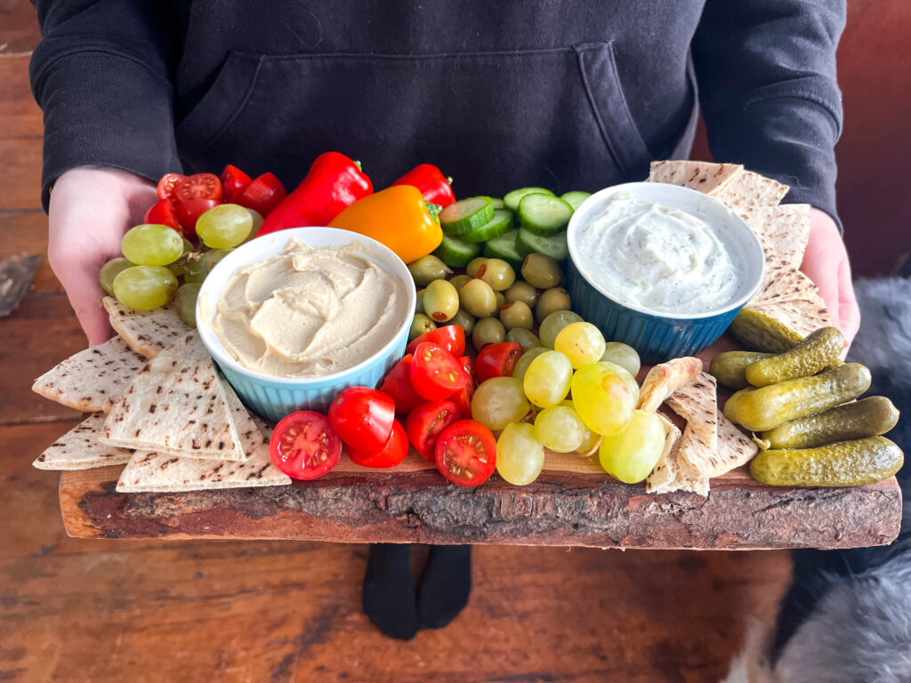 Healthy Mezze Mediterranean Board
