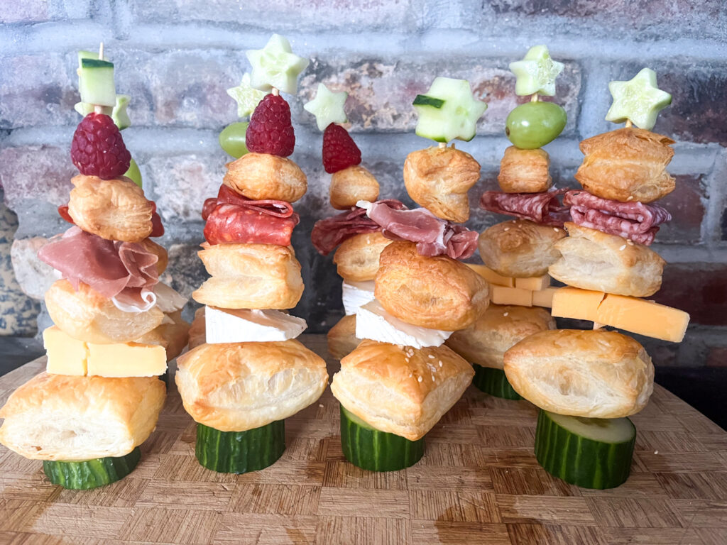 Christmas Tree Canapes
