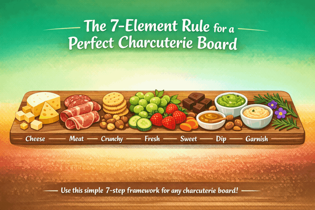 The 7-Element Rule for Building a Perfect Charcuterie Board