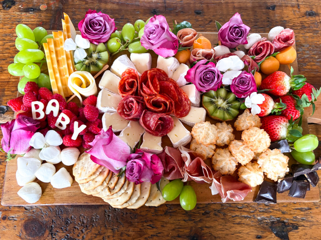 Baby Shower Charcuterie Board