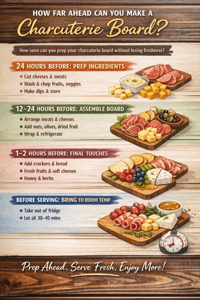 How Far Ahead can you make a Charcuterie Board
