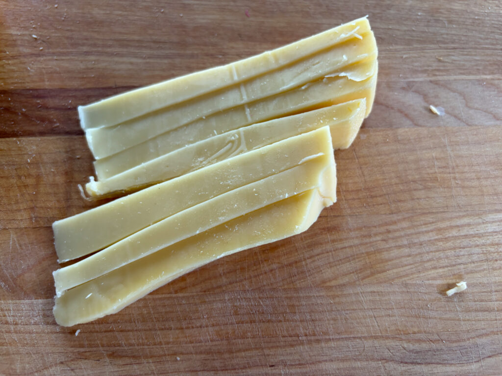 
How to Cut Gouda: wedges