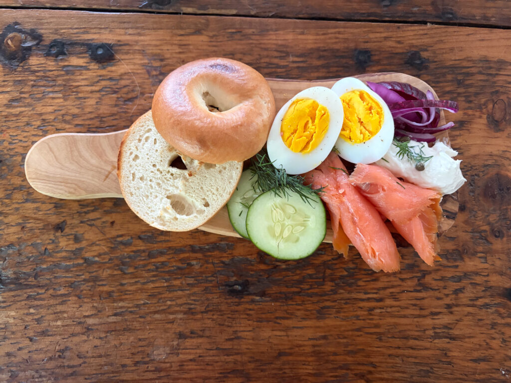 Bagel and Lox Mini Board