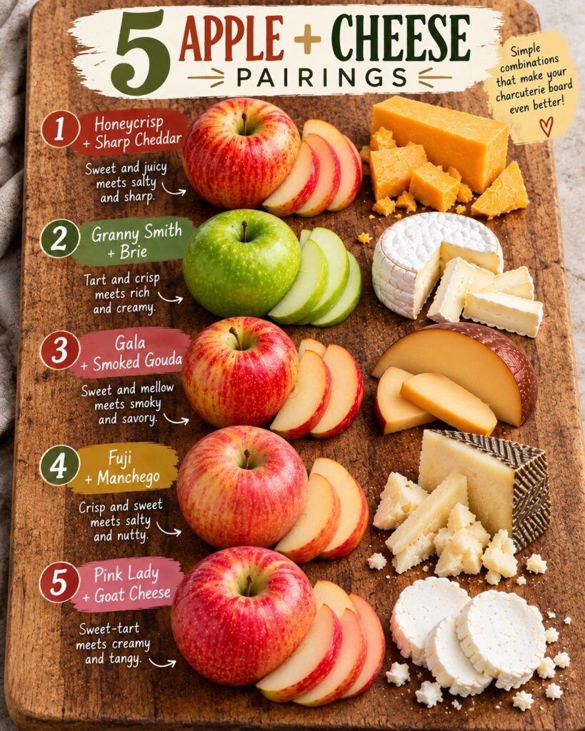 Apple and Cheese Pairings