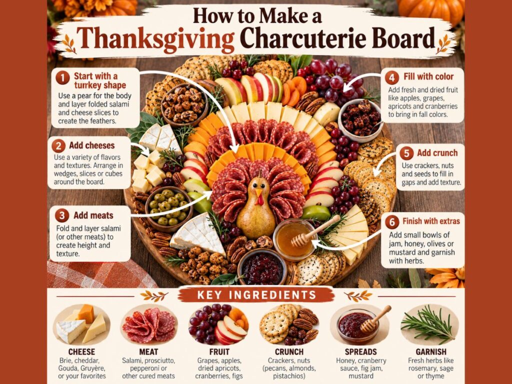 Thanksgiving Charcuterie Board Shopping List